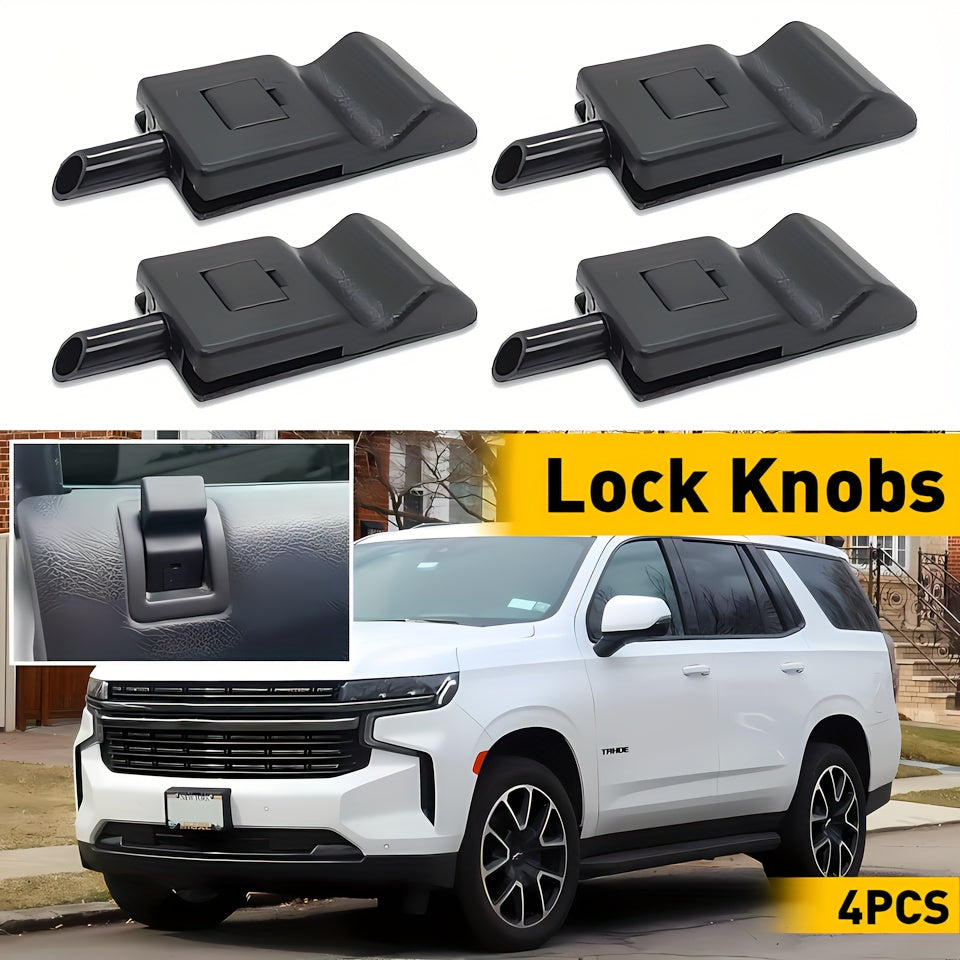 2pcs Metal Door Lock Knobs for SUV Truck Replacement Easy Install