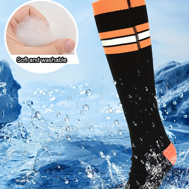 Uniseks isitiladigan paypoq, qayta tiklanadigan elektr paypoqlar, lagerga, chang'ida va piyoda yurishda foydalanish uchun