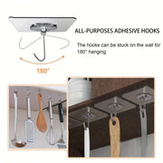 Adhesive Hooks for Hanging Frames and Tiles No Drilling Wall Mounts