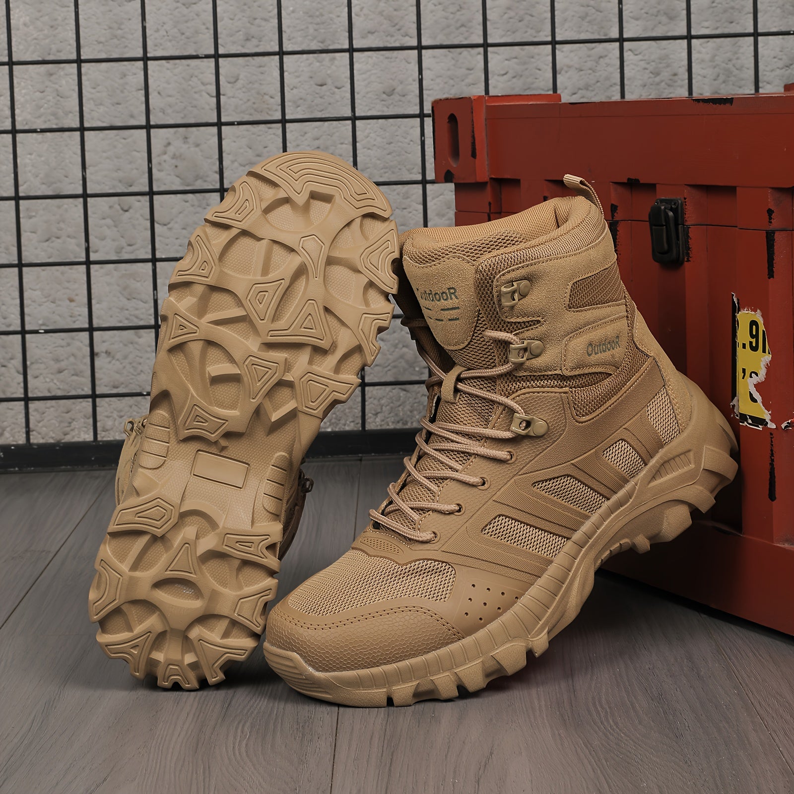 Women's Autumn Winter Tactical Boots Slip-Resistant Durable Lightweight