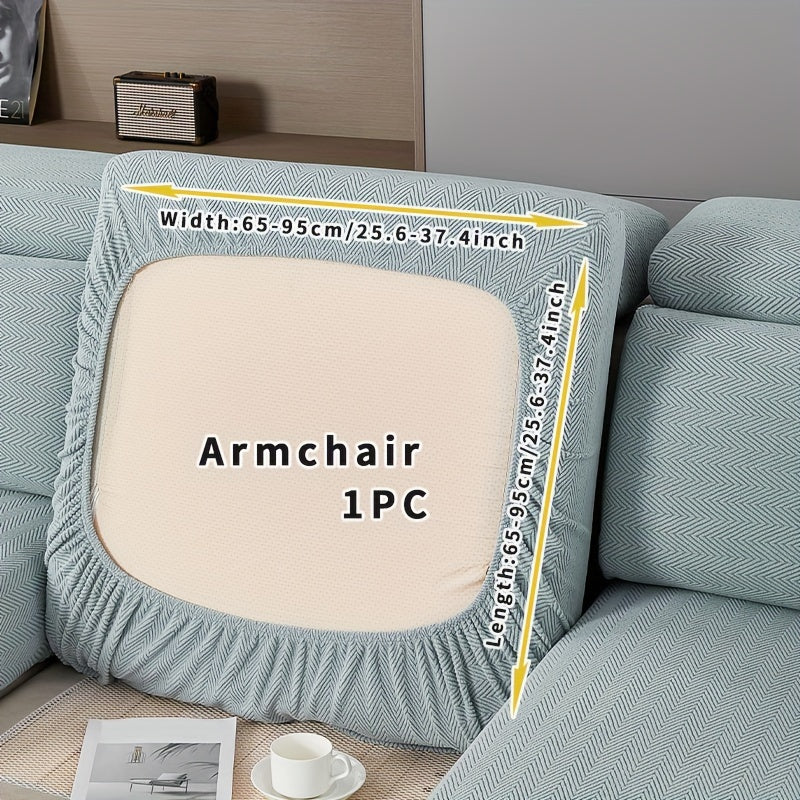 1 предметный эластичный чехол для дивана защищает мебель от пыли и обеспечивает универсальное покрытие для всех сезонов, идеально подходит для спальни, офиса, гостиной и домашнего декора.