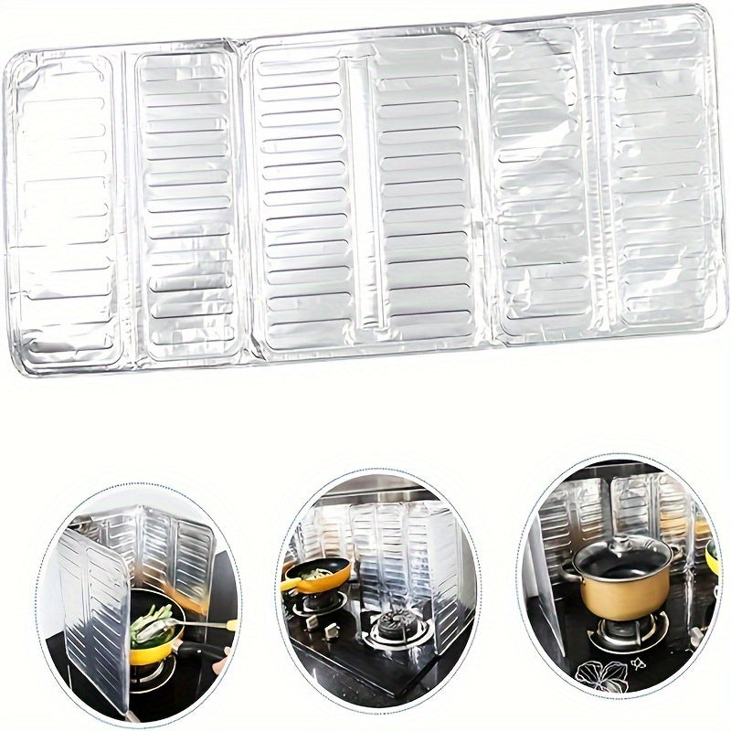 Aluminum Stove Guards Heat Resistant Metal Side Protectors for Kitchen Safety