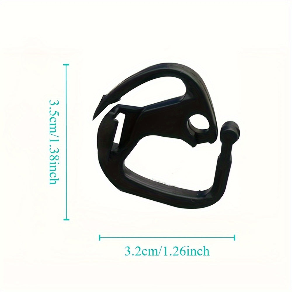 50 Plastic Shade Sail Hardware Clips for Outdoor Sunshade Hanging and Expansion