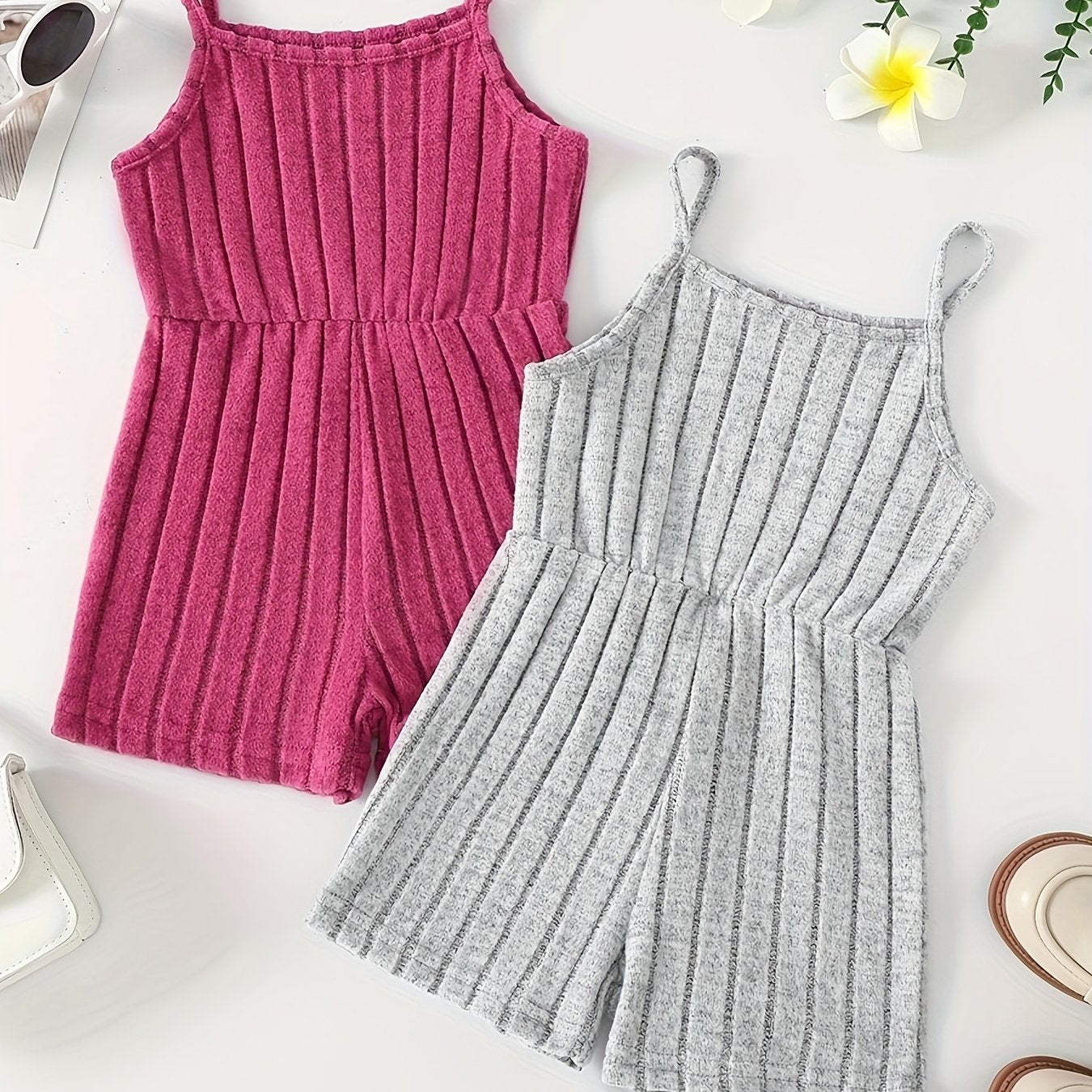 Conjunto de body y pantalones cortos para bebé niña con diseño de rayas en la axila para primavera y verano 0-3 años