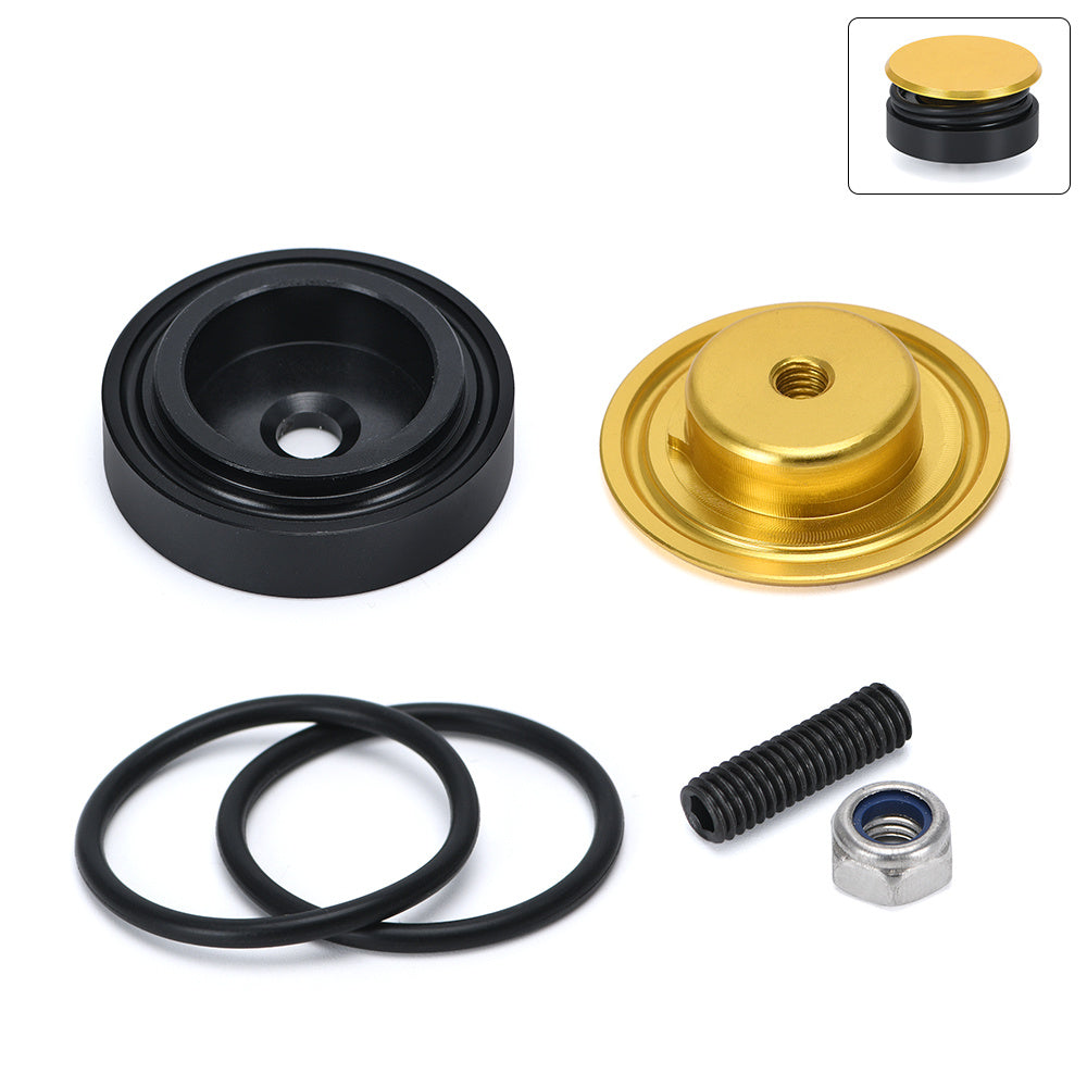 Avtomobil orqa shisha yuvish moslamasini olib tashlash to'plami, alyuminiy plomba qopqog'i, universal avtomobil aksessuarlari