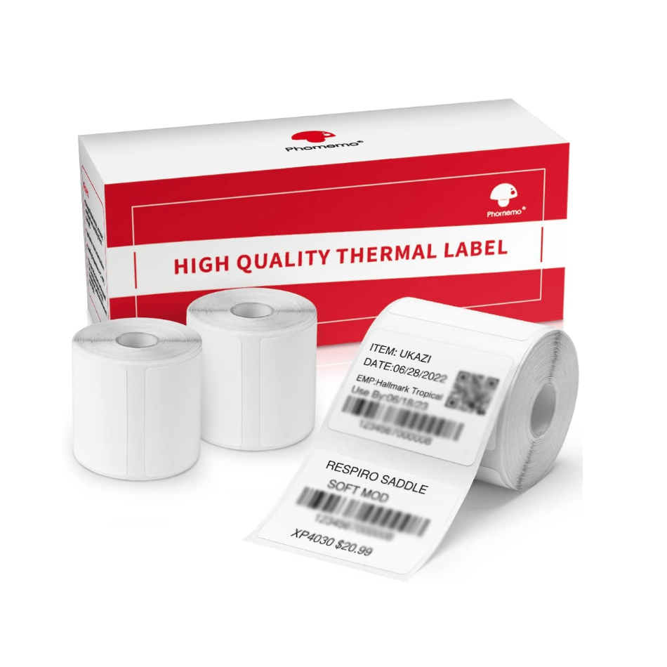 Wireless Thermal Label Printer for Business Office Use 40x30mm Labels