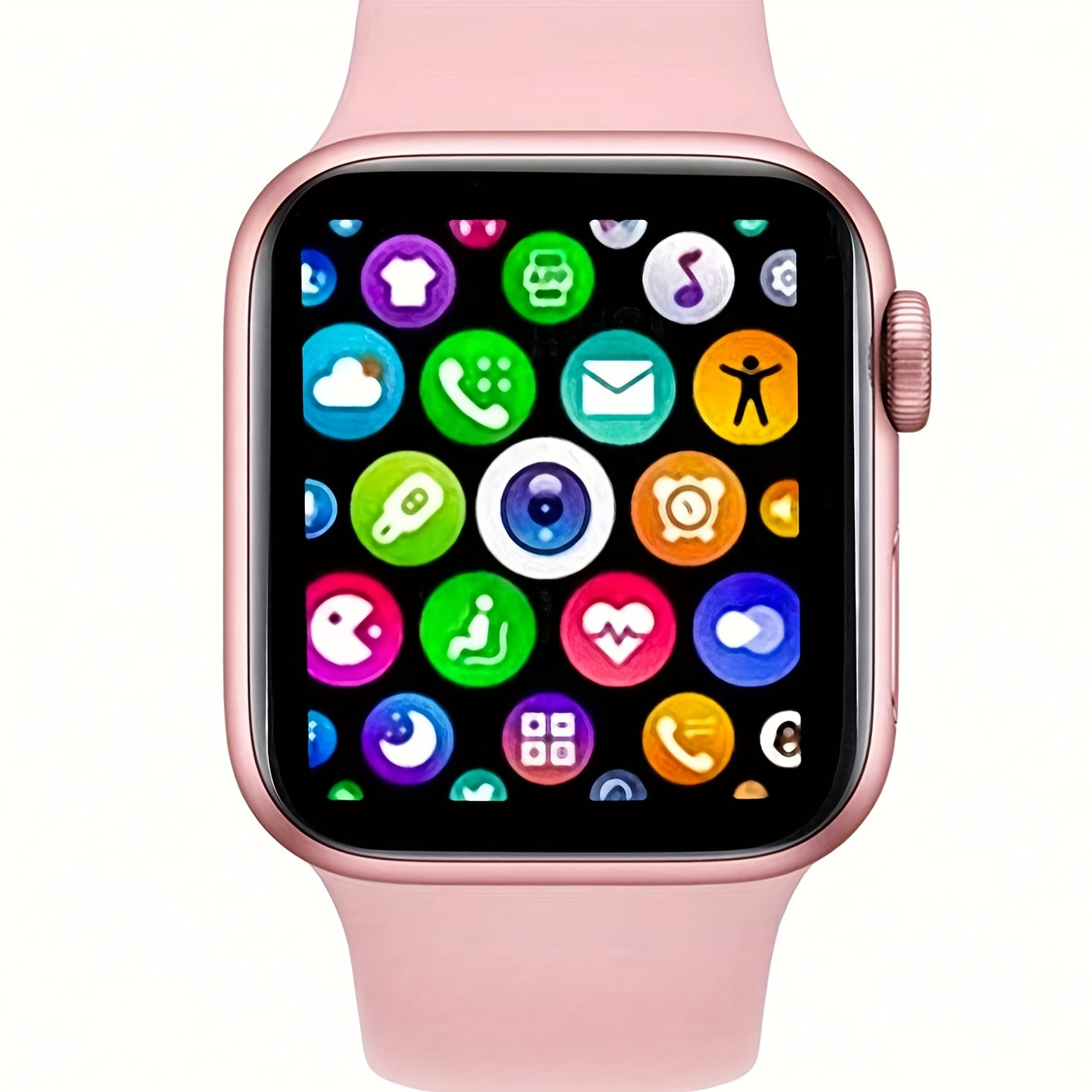 Men's Smartwatch with HD Touch Screen Wireless Connectivity Weather Forecast Call Function Stopwatch USB Charging