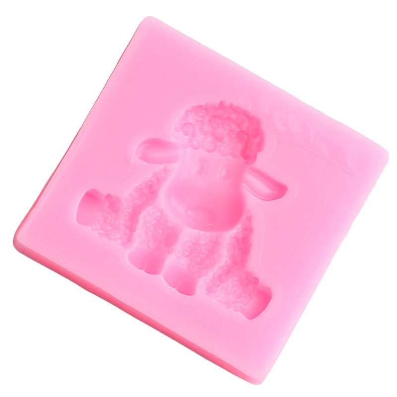 Silicone Sheep Cake Mold for Baking and Decorating, Food-Grade, Non-Stick
