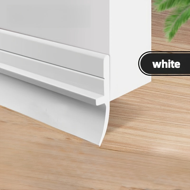 Self-Adhesive Door Seal Strip for Bathroom Glass and Wood Doors Soundproof Waterproof Dust Insect Protection