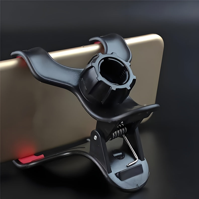 Universal avtomobil telefon tutqich, 360° buriladigan sozlanadigan panel montaji