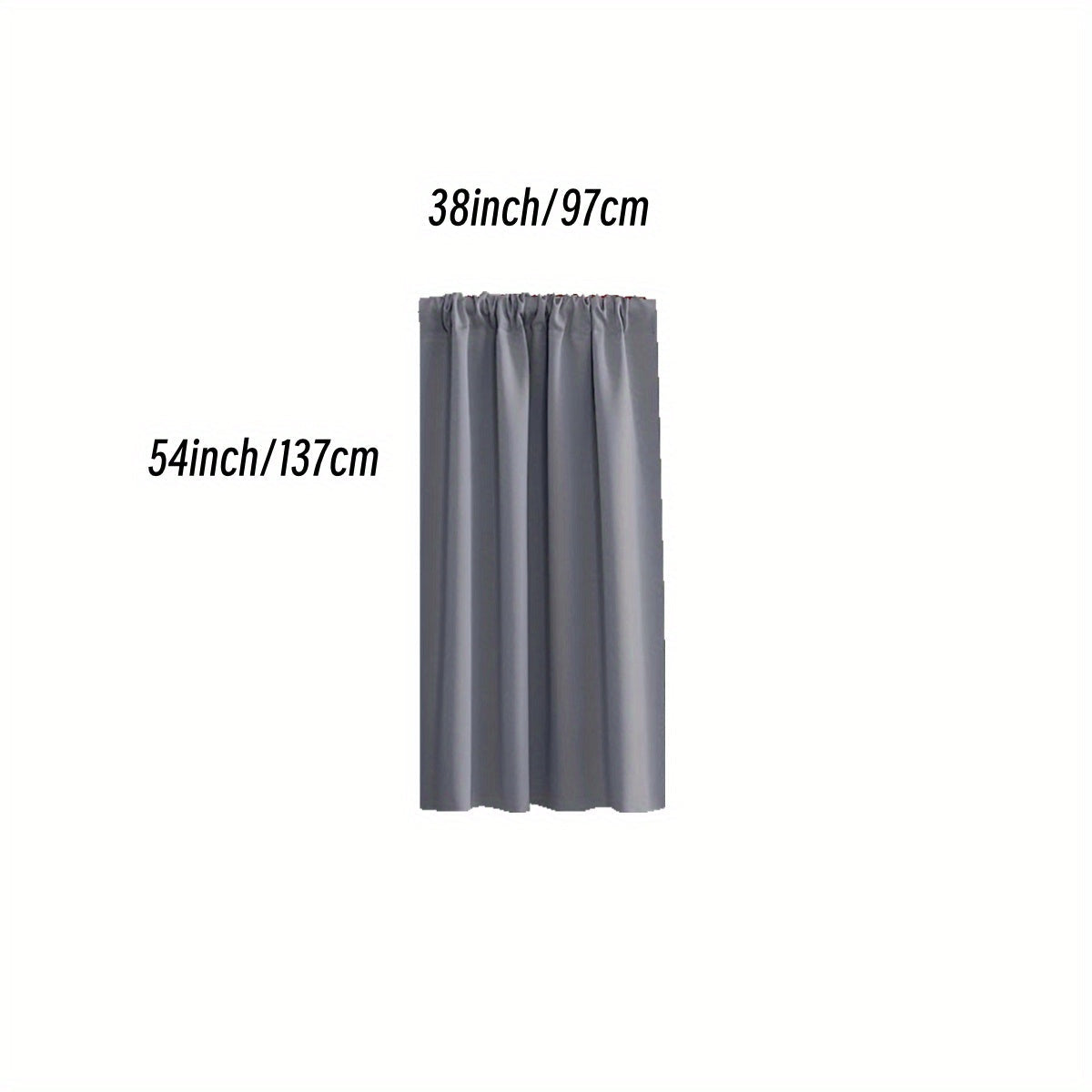 Insulated Blackout Curtains for Bedroom Room Darkening Noise Reduction 1PC