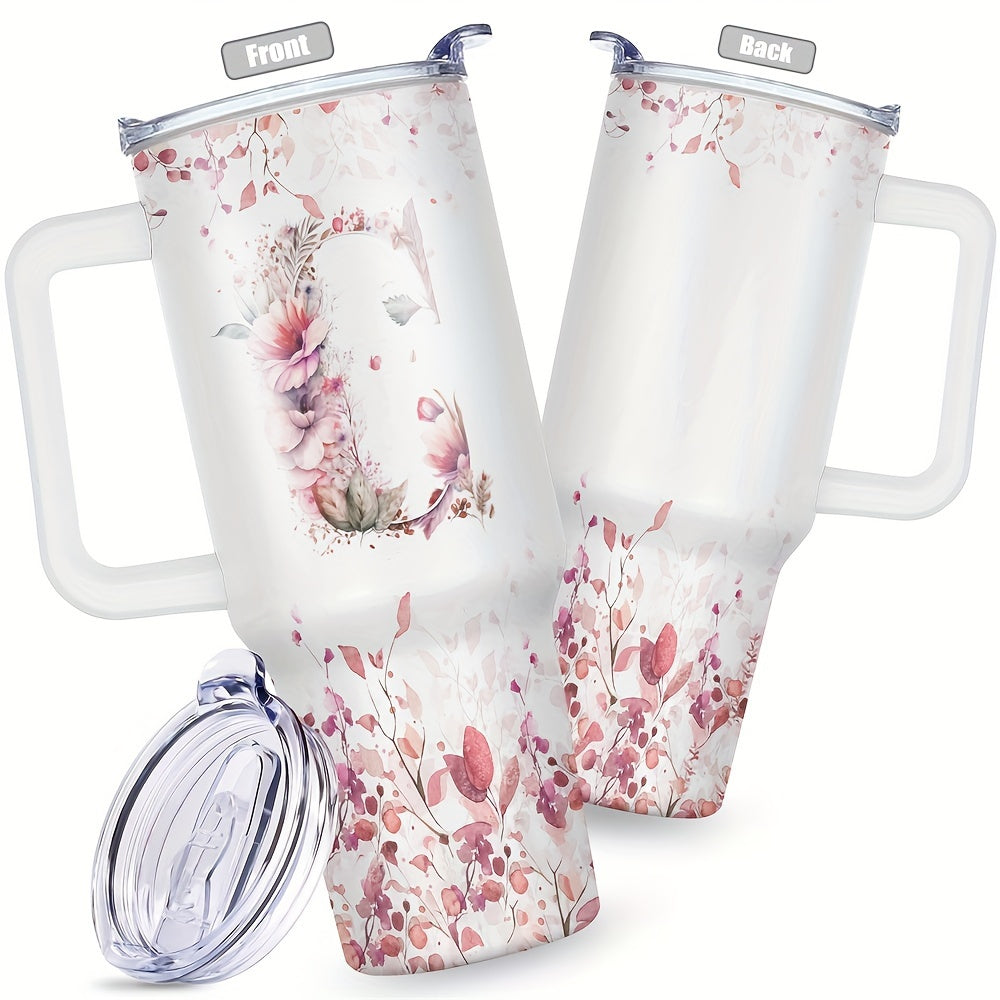 40oz ikki qavatli metall sayohat chashka, yopqich bilan, issiq va sovuq ichimliklar uchun