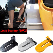 Universal Aluminum Alloy Car Roof Rack Step Foldable Auxiliary Foot Pedal