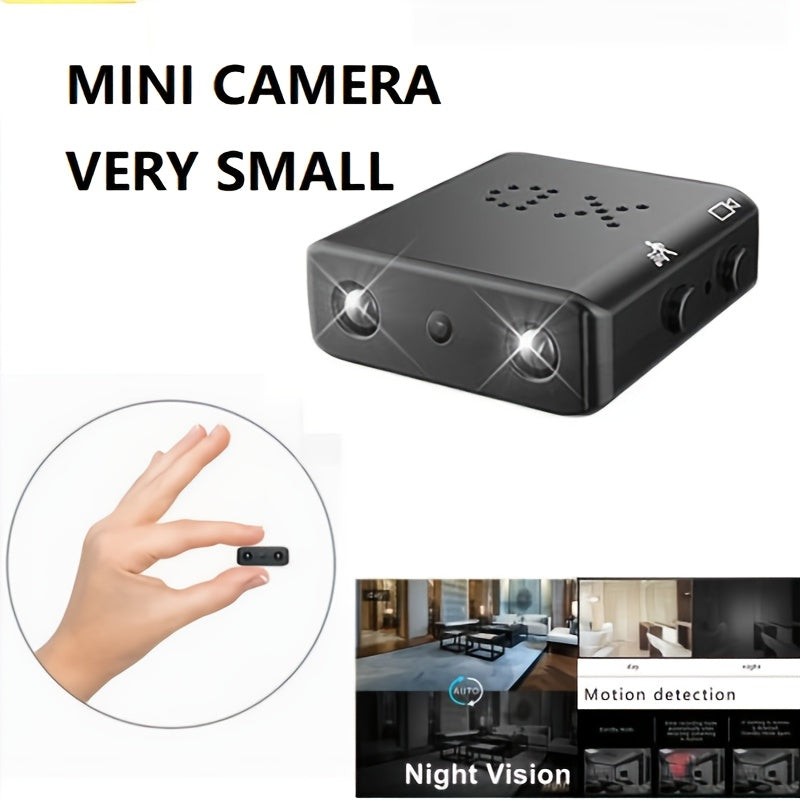 Compact 720p Video Recording Camera with Night Vision Motion Detection Battery