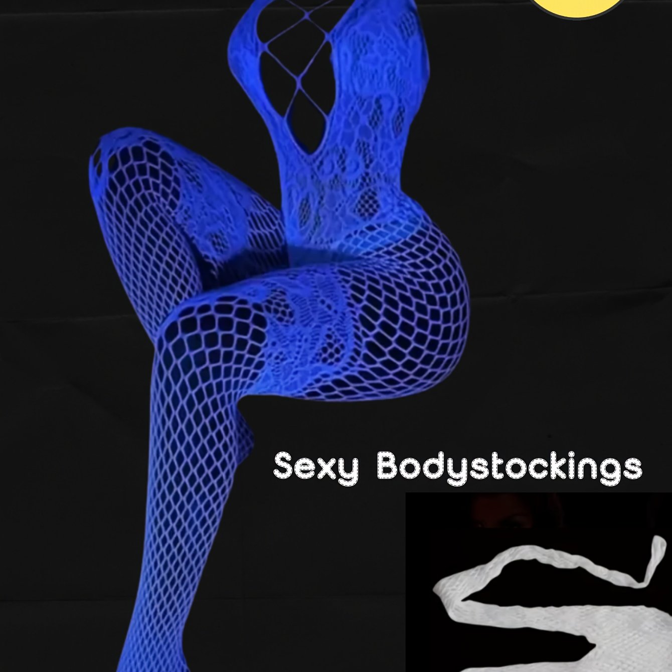 Women's Floral Pattern Body Stockings High Stretch Knit