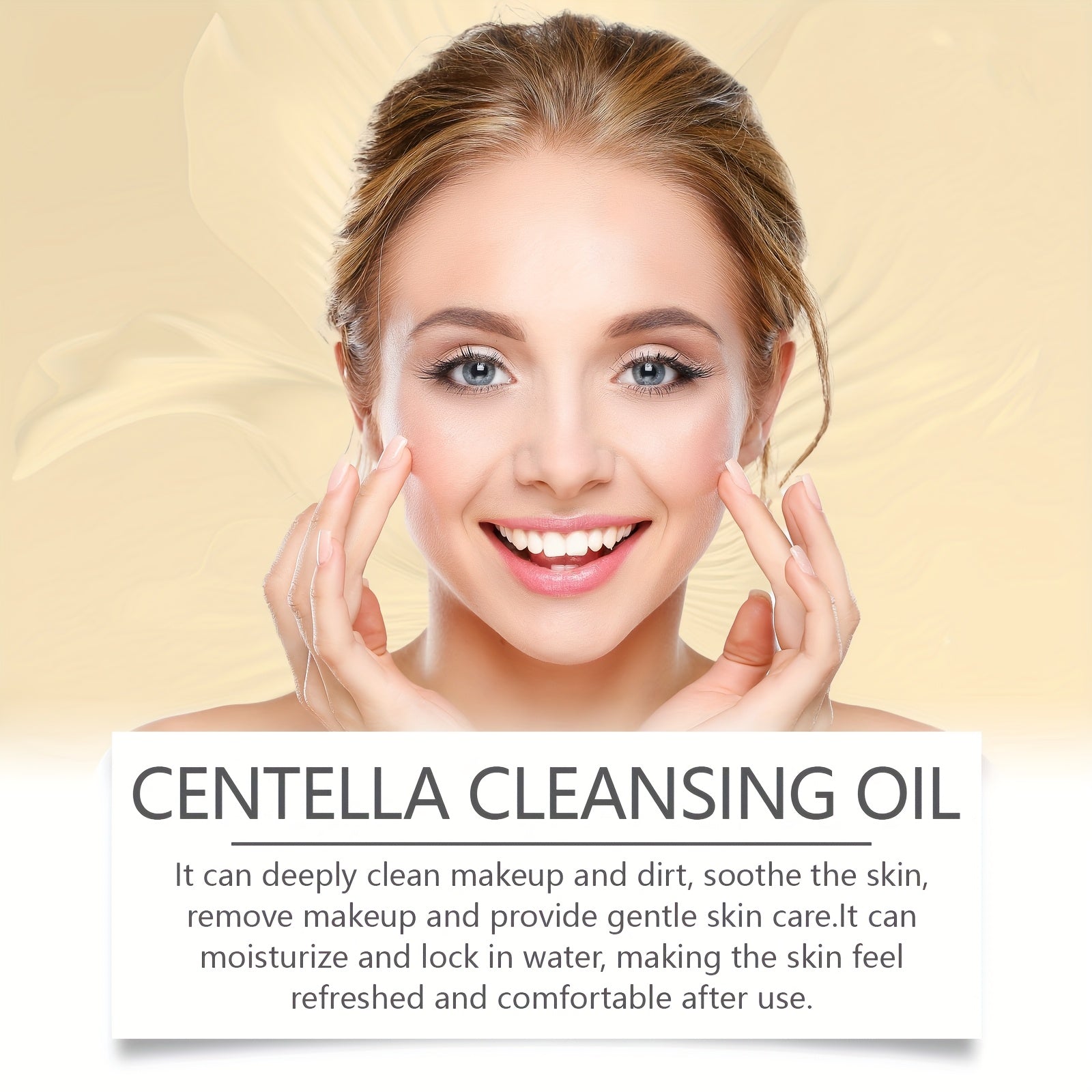 Centella Cleansing Oil 100ml Gentle Face Makeup Remover for All Skin Types