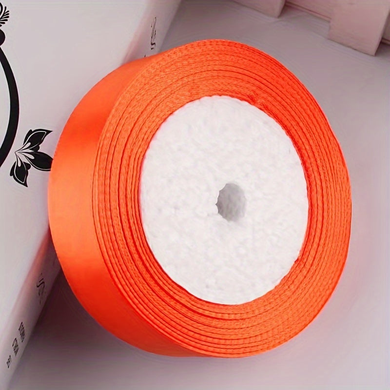 25 Yards Satin Ribbon for Headbands Gift Wrapping Crafts 2.5cm Wide