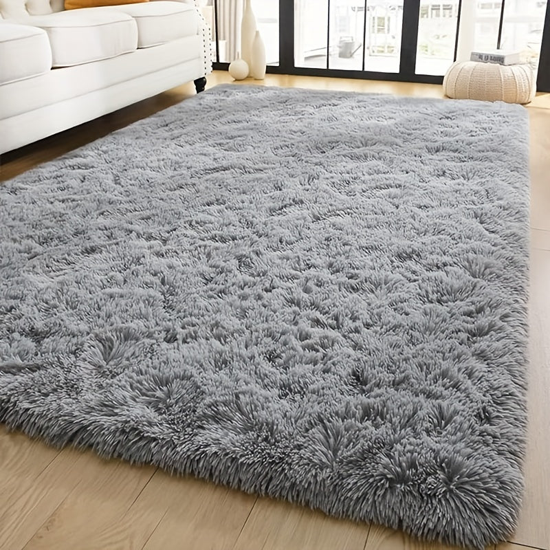 Light Purple Plush Rug, 100% Polyester, Ultra-Soft, Kids and Baby Room Decor