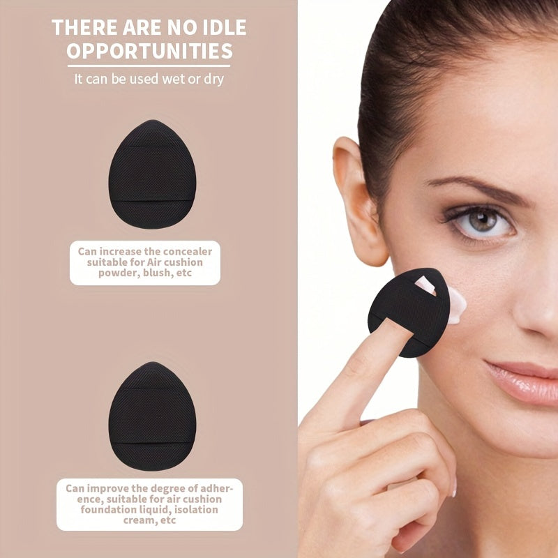 Yuz va ko'zlar uchun 28 ta makiyaj cho'tkasi to'plami, gubkalar bilan, naylon qobiq