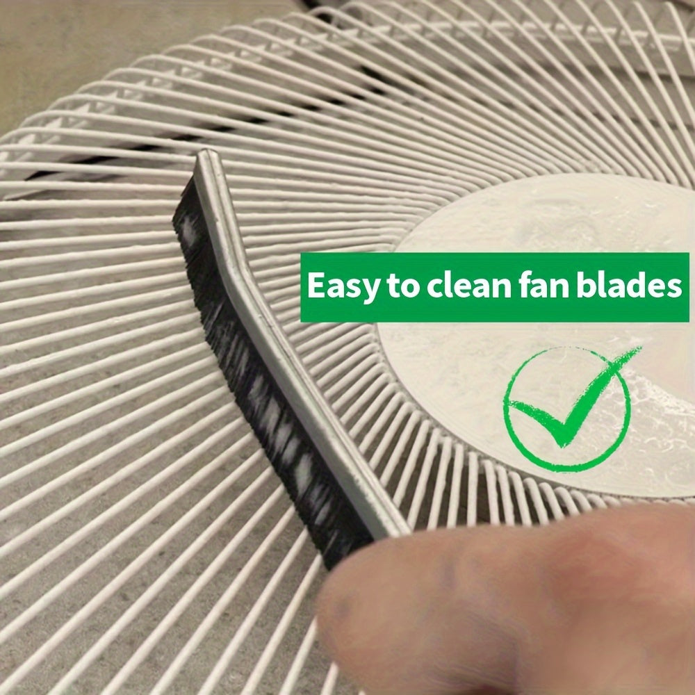 Uzun tutqichli bo'shliqni tozalash cho'tkasi, qattiq sochli, hammom va oshxona uchun, qora va oq