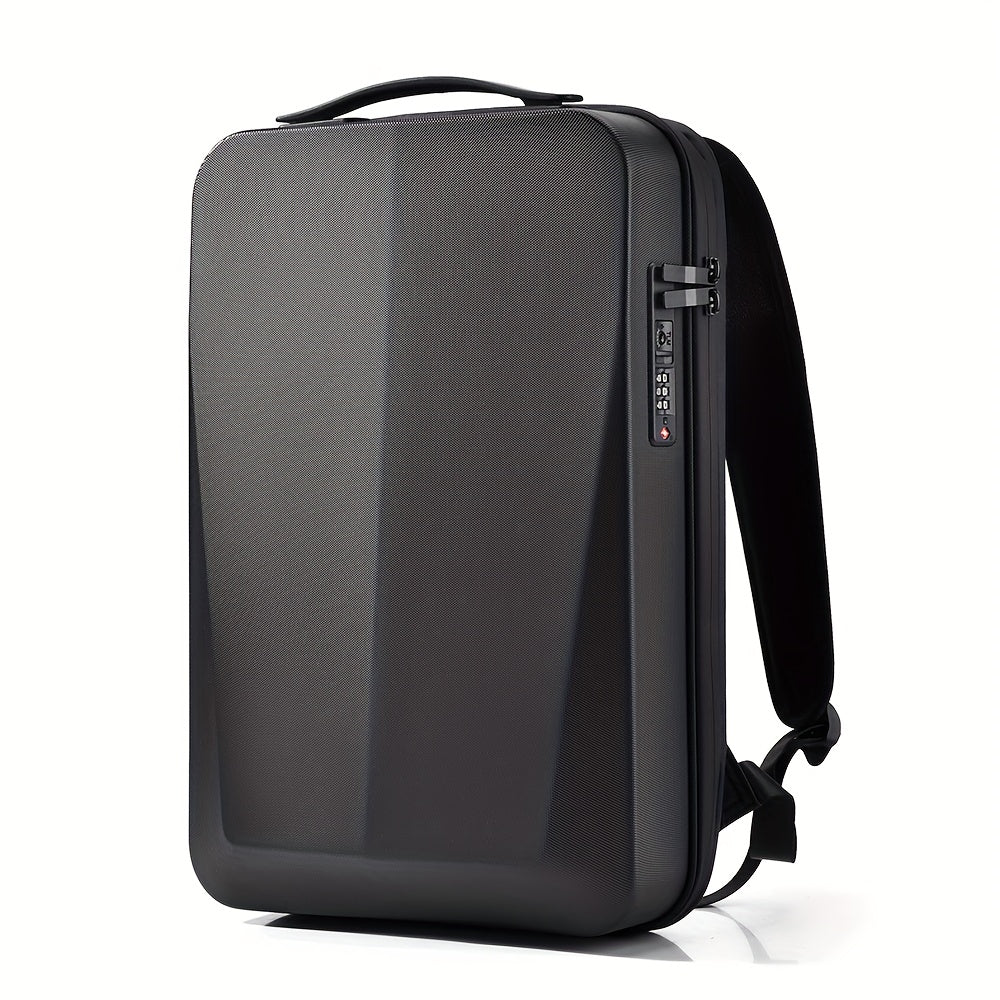 HUABUPS Katta Hajmli Noutbuk Ruksak USB Zaryadlash va Parol Qiluvchi Qopqoq bilan - Sayohat, Biznes, Maktab uchun Ideal - Mustahkam PVC, Ko'p Bo'limli Dizayn, Moslashtiriladigan Tasmalar|Ajoyib sovg'a