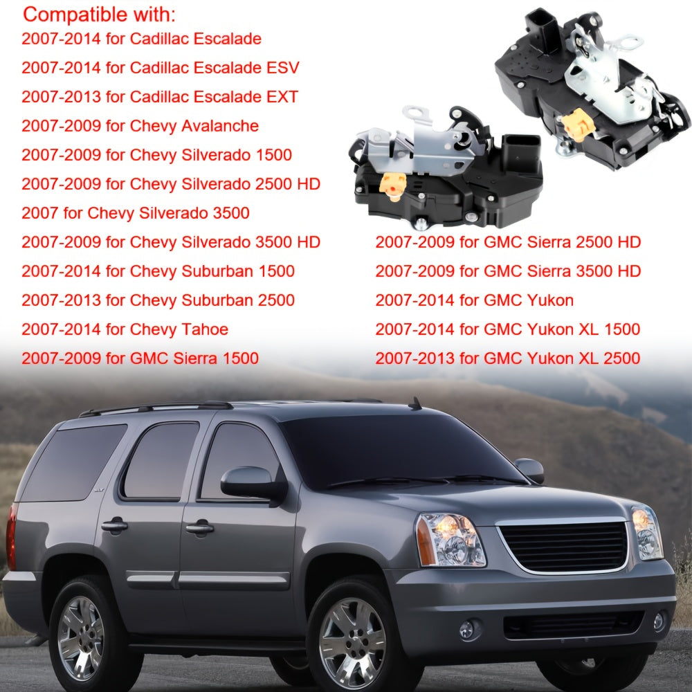 Power Door Lock Actuator for SUV Trucks Replacement No Battery Required