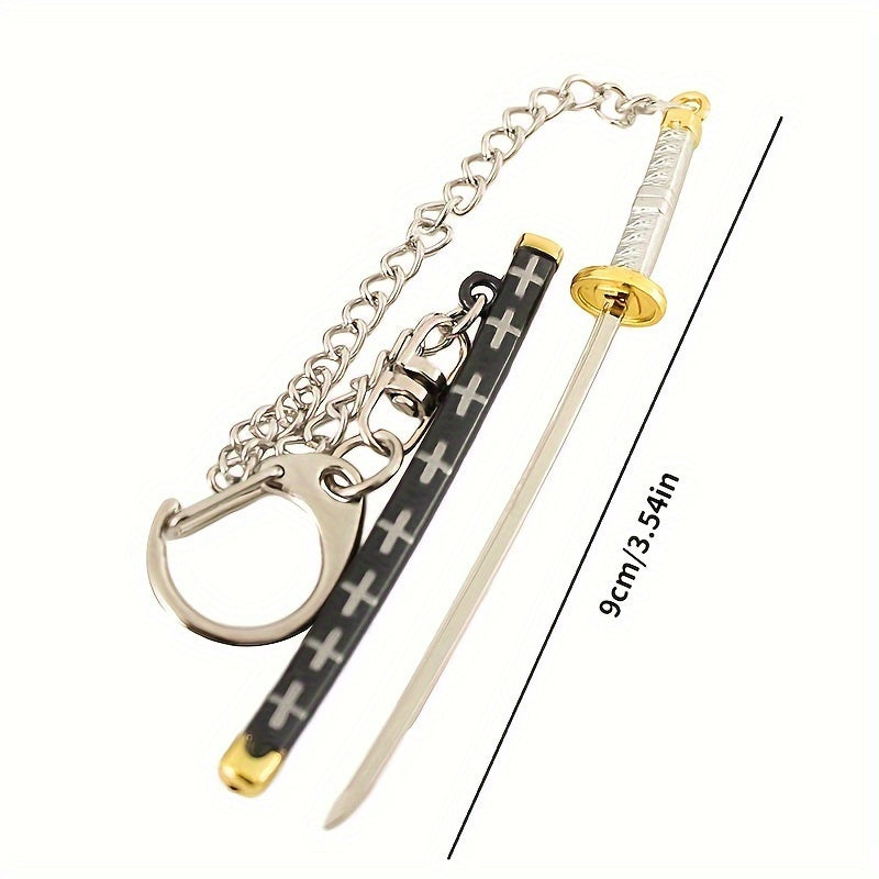 Miniature Weapon Keychain for Men Gaming Fans Collectors Gift