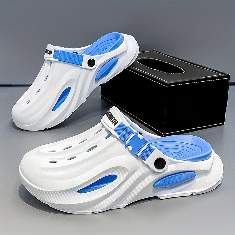 Women's Breathable EVA Clogs with Non-Slip Sole, Adjustable Strap, Summer Outdoor