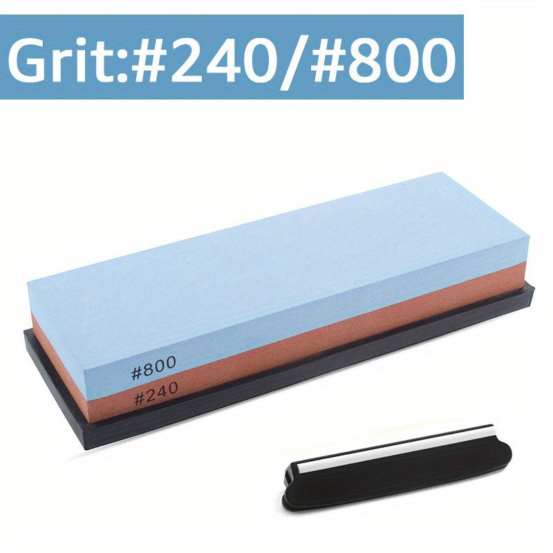 Double-Sided Knife Sharpening Stone for Kitchen, Professional Whetstone, 1000/3000 Grit