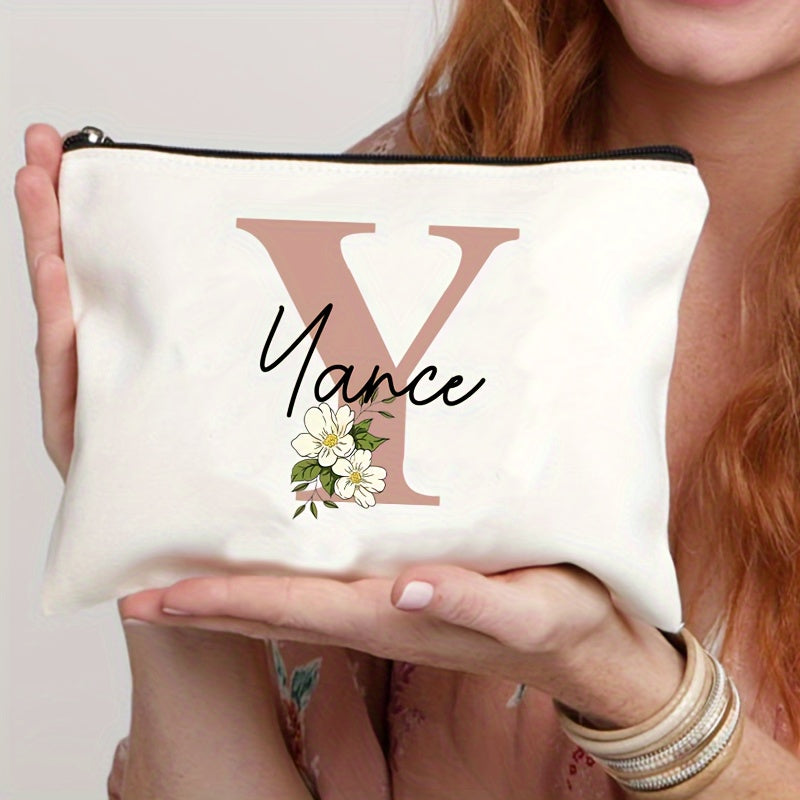 Personalized Makeup Bag Travel Toiletry Organizer Cosmetic Pouch for Women