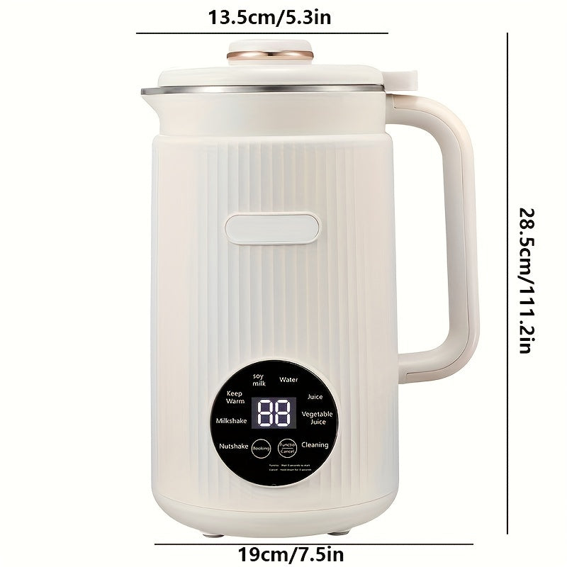 EU Plug Nut Milk Machine Automatic Self-Cleaning for Homemade Plant-Based Milks