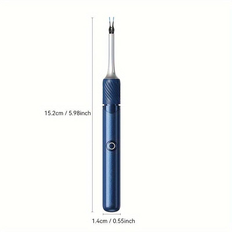 3-in-1 Earwax Removal Tool with 1200W Ear Mirror and Cleaning Spoon