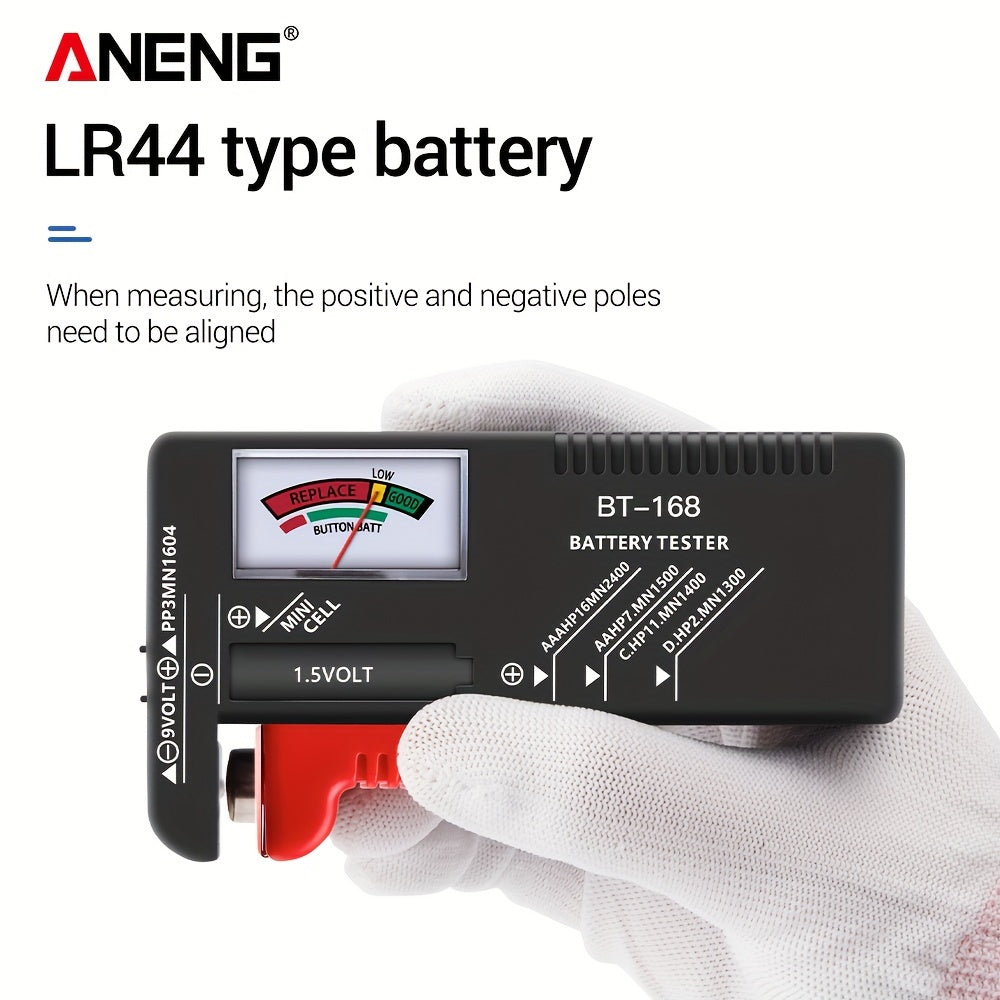 Digital Battery Tester for AA AAA C D 9V Batteries with Digital Display