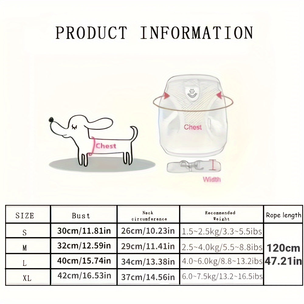 Moslashuvchan yorituvchi it va mushuklar uchun taqib olish va tasmalar to'plami, yumshoq tarmoq mato bilan