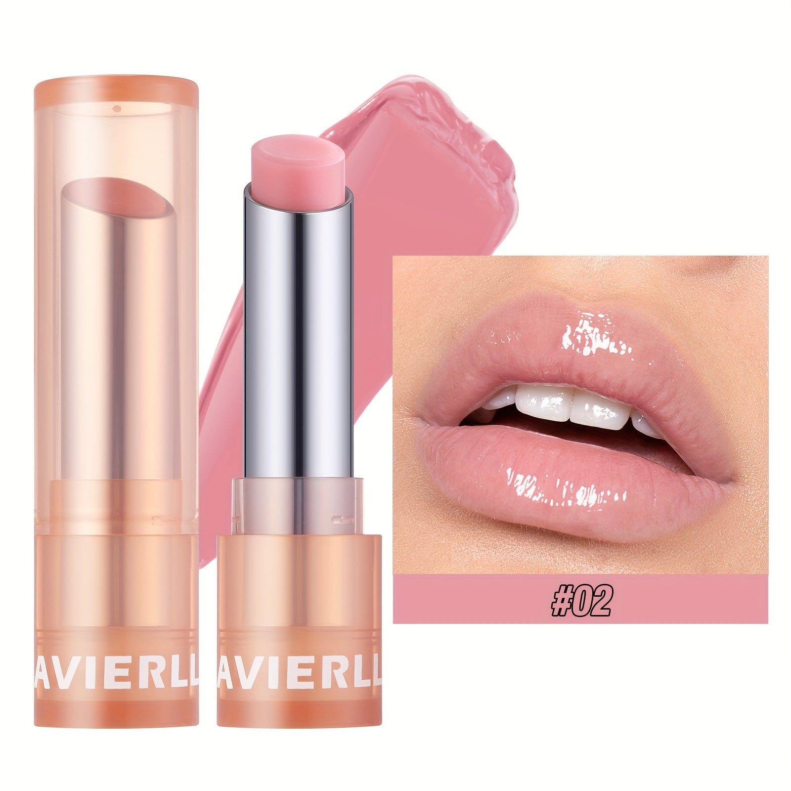 Bálsamo labial hidratante para mujer con vitamina E, hidratante y nutritivo, rosa, rojo, naranja