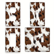 Cow Print Wall Decor Made of Unbreakable Polycarbonate for Bedrooms and Kitchens