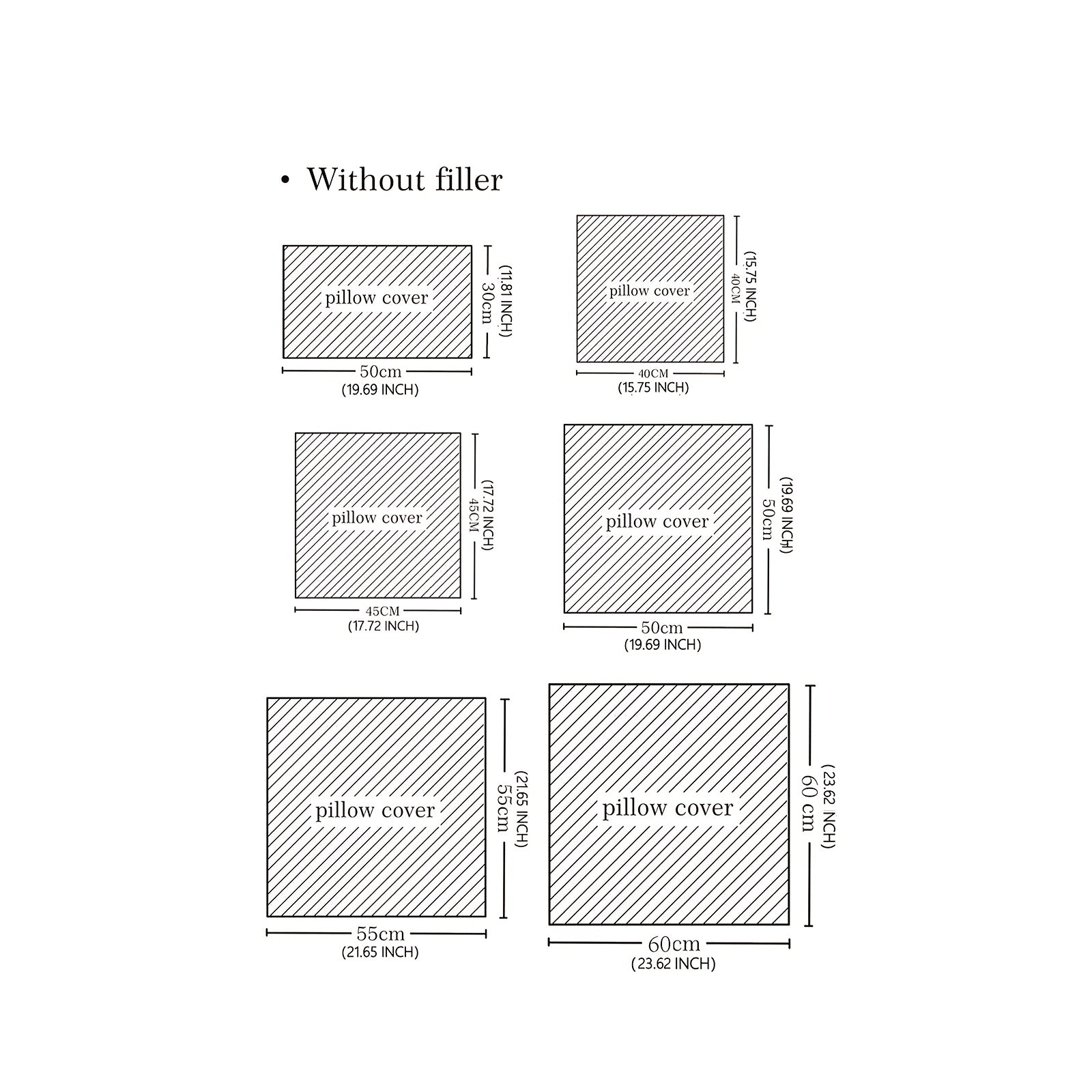 Plaid Velvet Pillowcase Geometric Pattern Soft Cushion Cover for Sofa Bed Bedroom