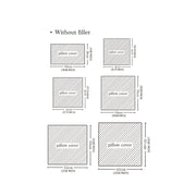 Plaid Velvet Pillowcase Geometric Pattern Soft Cushion Cover for Sofa Bed Bedroom