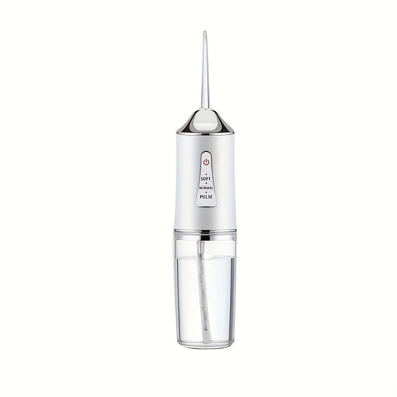 Electric Water Flosser with 3 Modes, 360° Rotating Head, Rechargeable Battery