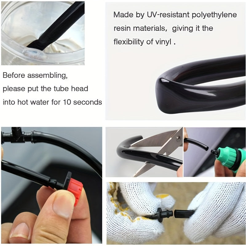 1/4 Inch PVC Garden Hose for Micro Irrigation Drip Watering System