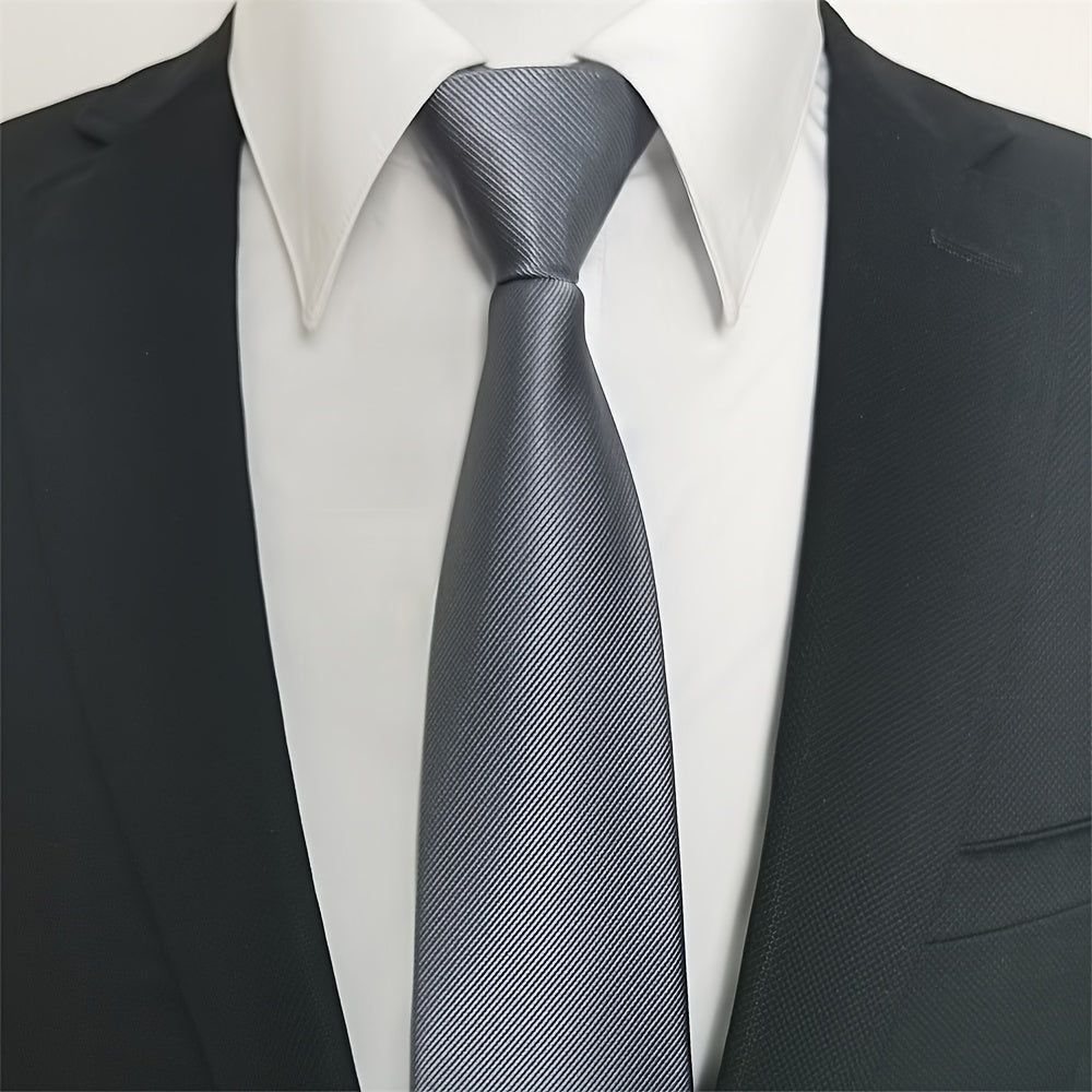 Men's Wedding Tie Zipper Design Business Formal Accessory