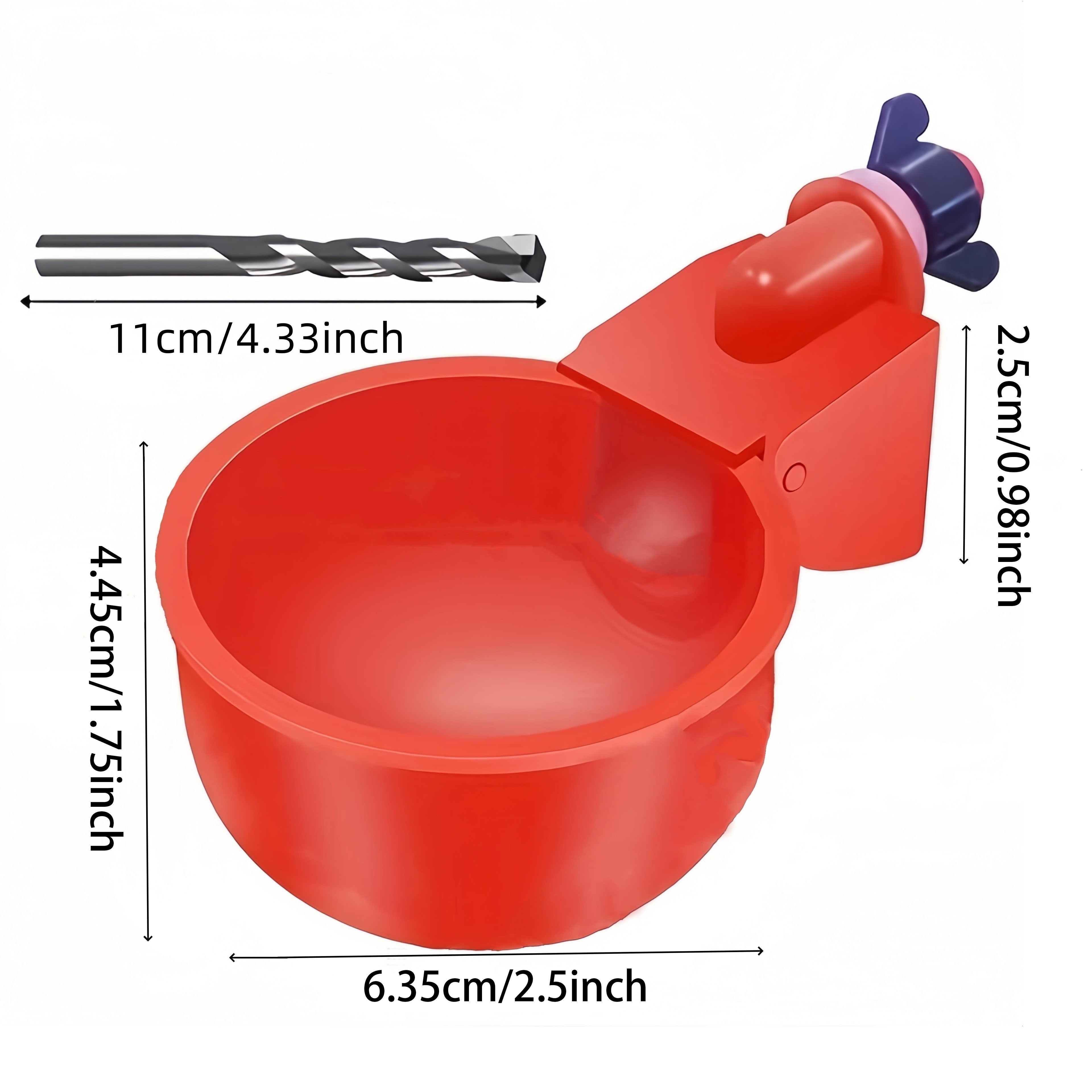 Bird Feeder for Small Birds Made of PP Material Self-Stopping Water Bowl No Electricity