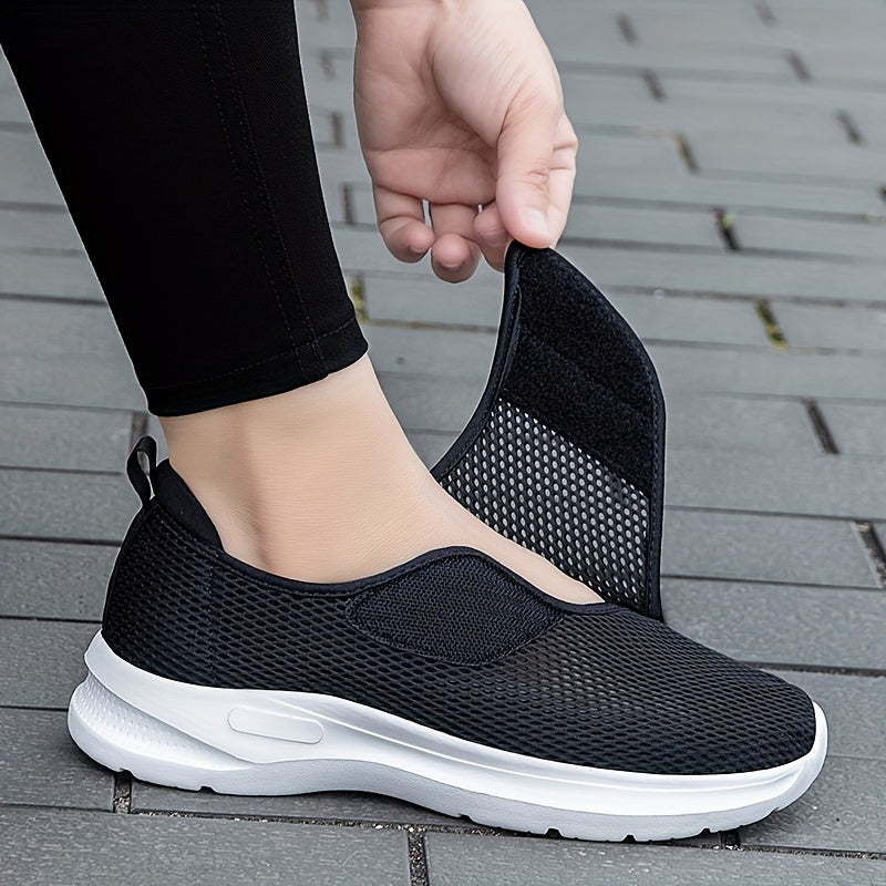 Women's Orthopedic Walking Shoes Breathable Mesh Wide Width Comfort