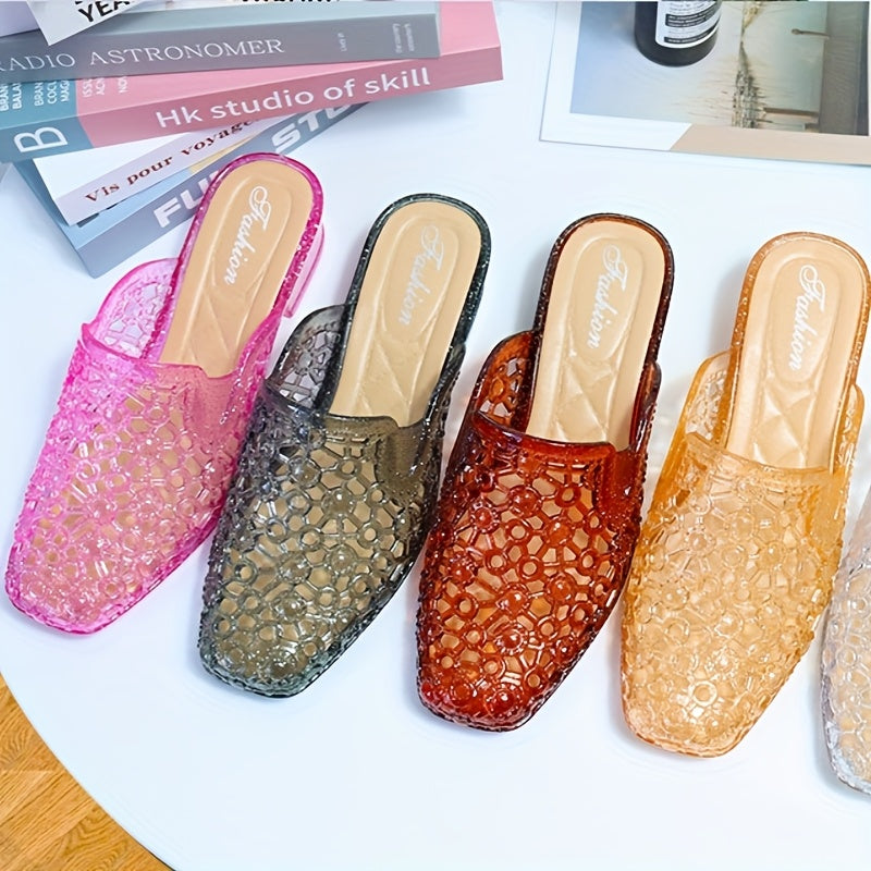 Women's Fashion Sandals Anti-Slip Wedge Closed Toe Casual Shoes