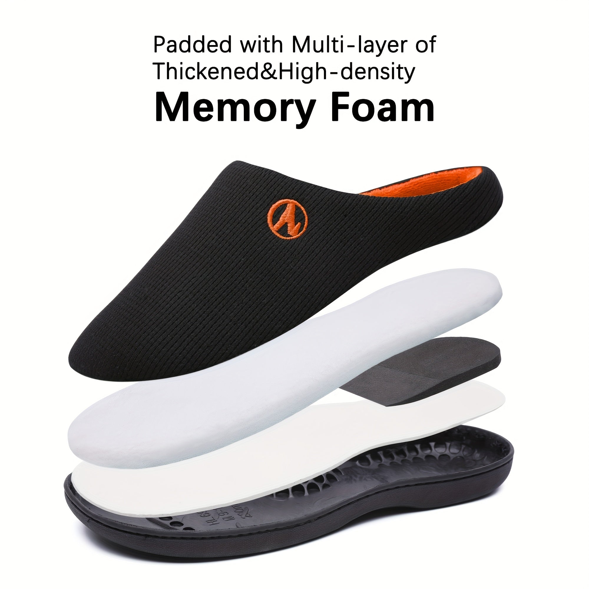 Unisex Warm Plush Slippers with Soft Sole Non-slip Comfortable Indoor Shoes