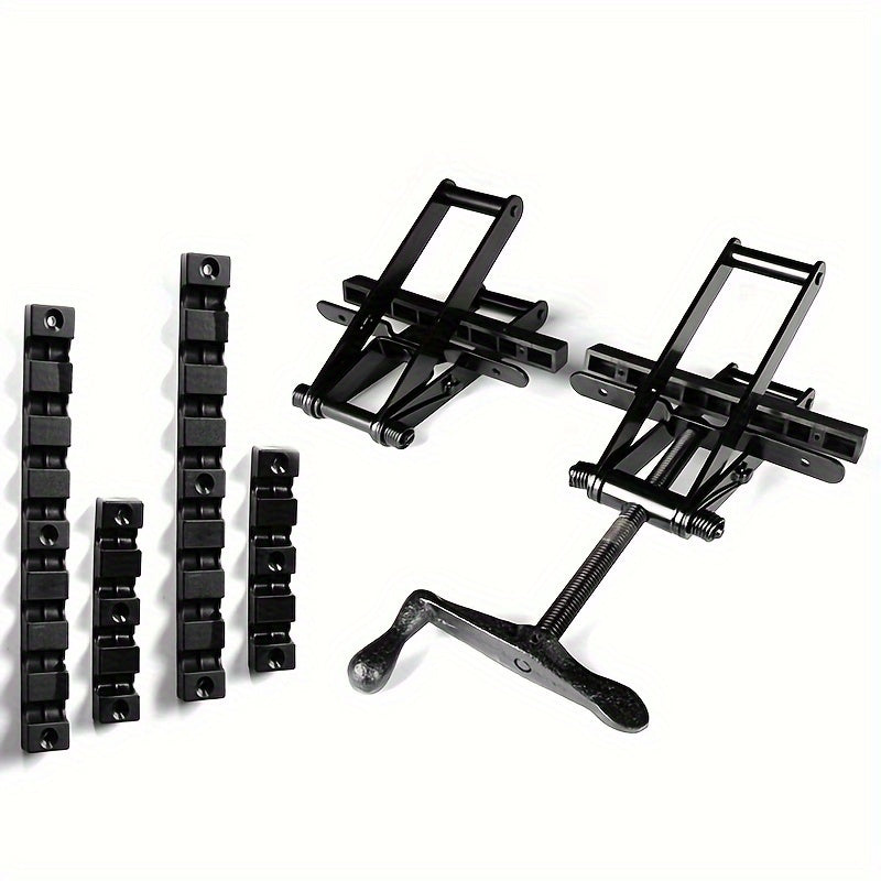 Foldable Woodworking Clamp Set for Thick Wood Projects Mold Resistant Anti-Static