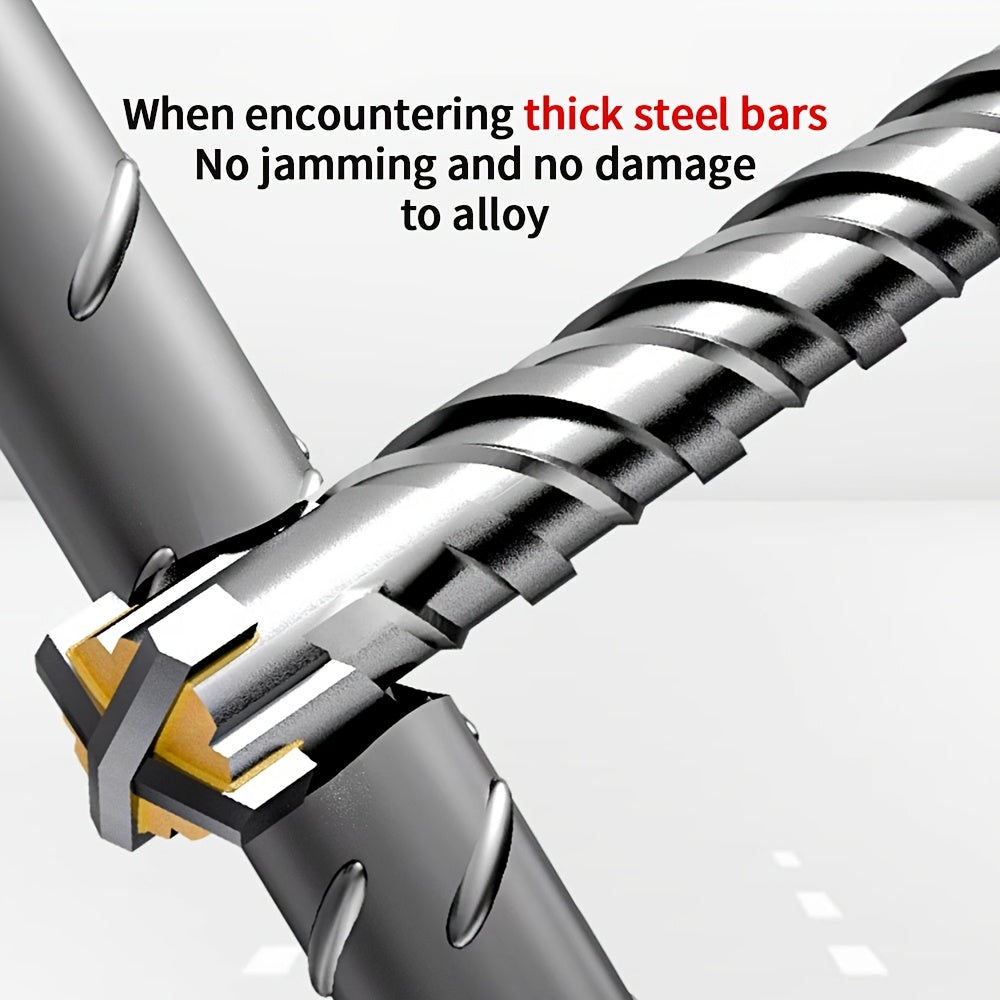 6-16mm Carbide Tip Hammer Drill Bit for Concrete Masonry 200mm