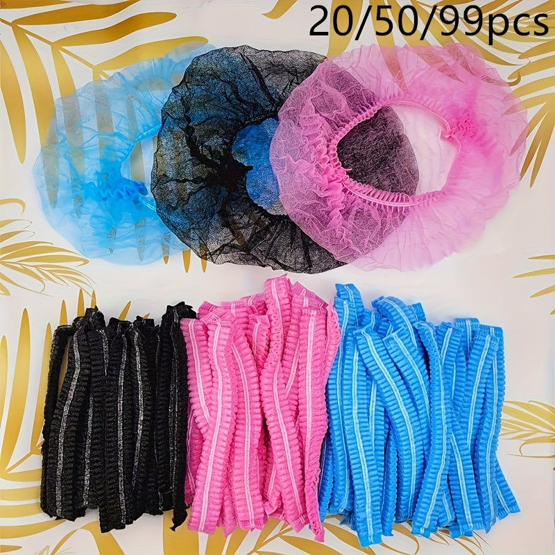 Bir martalik to'qima mato bilan qoplangan shishali shlyapa, 20-100 ta, oziq-ovqat xizmatlari va SPA uchun