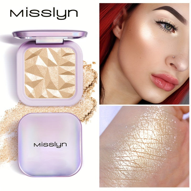 Палитра хайлайтеров и контуринга для лица с мерцающими блестками и сиянием