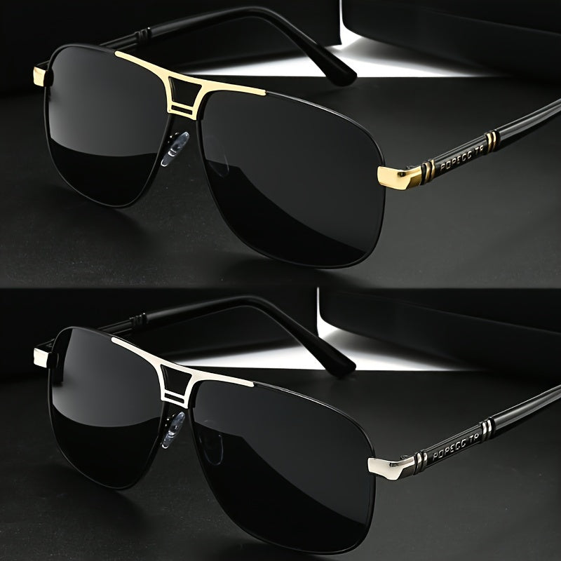 Polarized Fashion Sunglasses for Men and Women Mirrored Lenses for Driving Fishing Travel